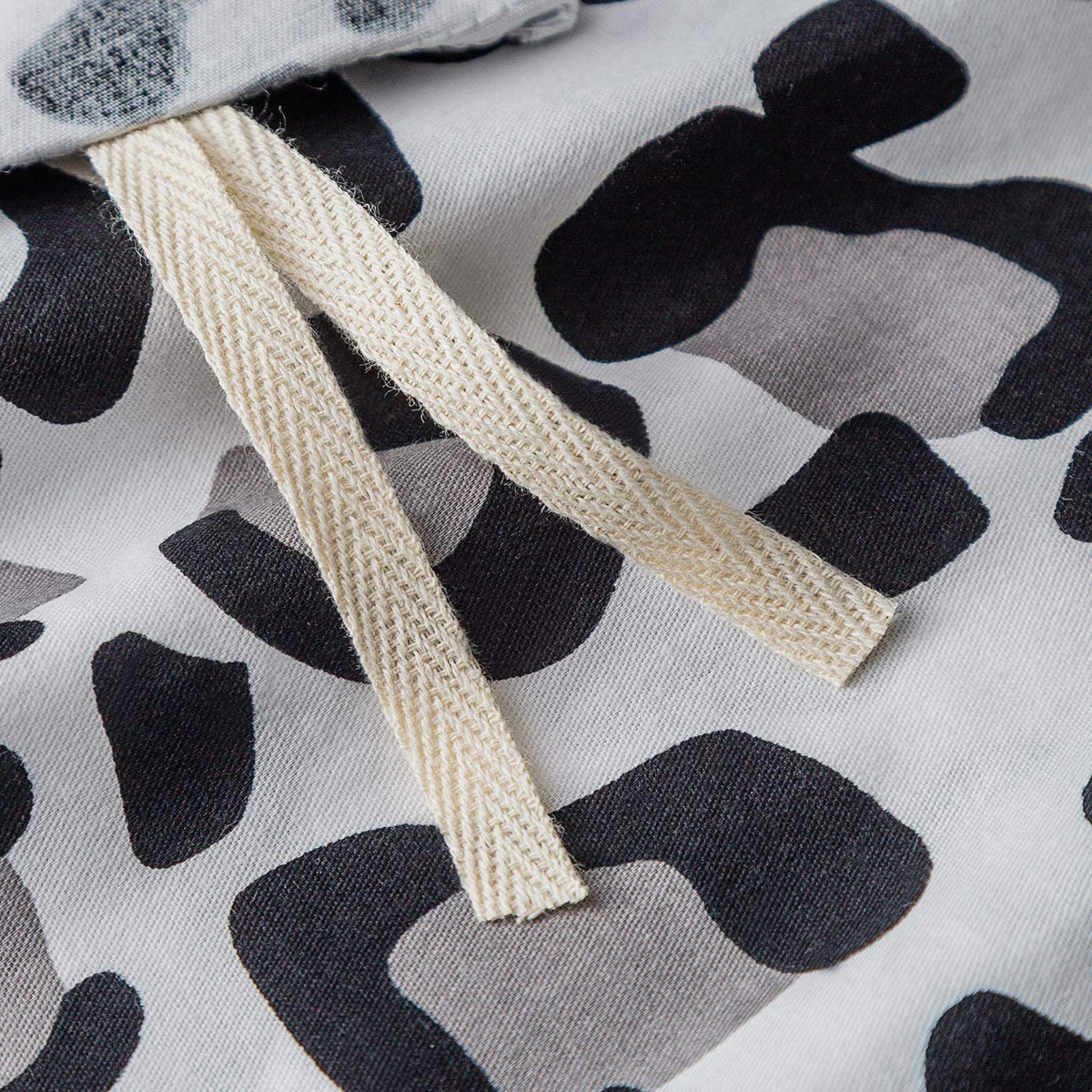 SUSYBAO Black White Cheetah Duvet Cover Queen 100% Cotton 3 Pcs Set 1 Grey Snow Leopard Duvet Cover with Zipper Ties 2 Pillowcases Luxury Soft Gray Animal Print Bedding Set Breathable