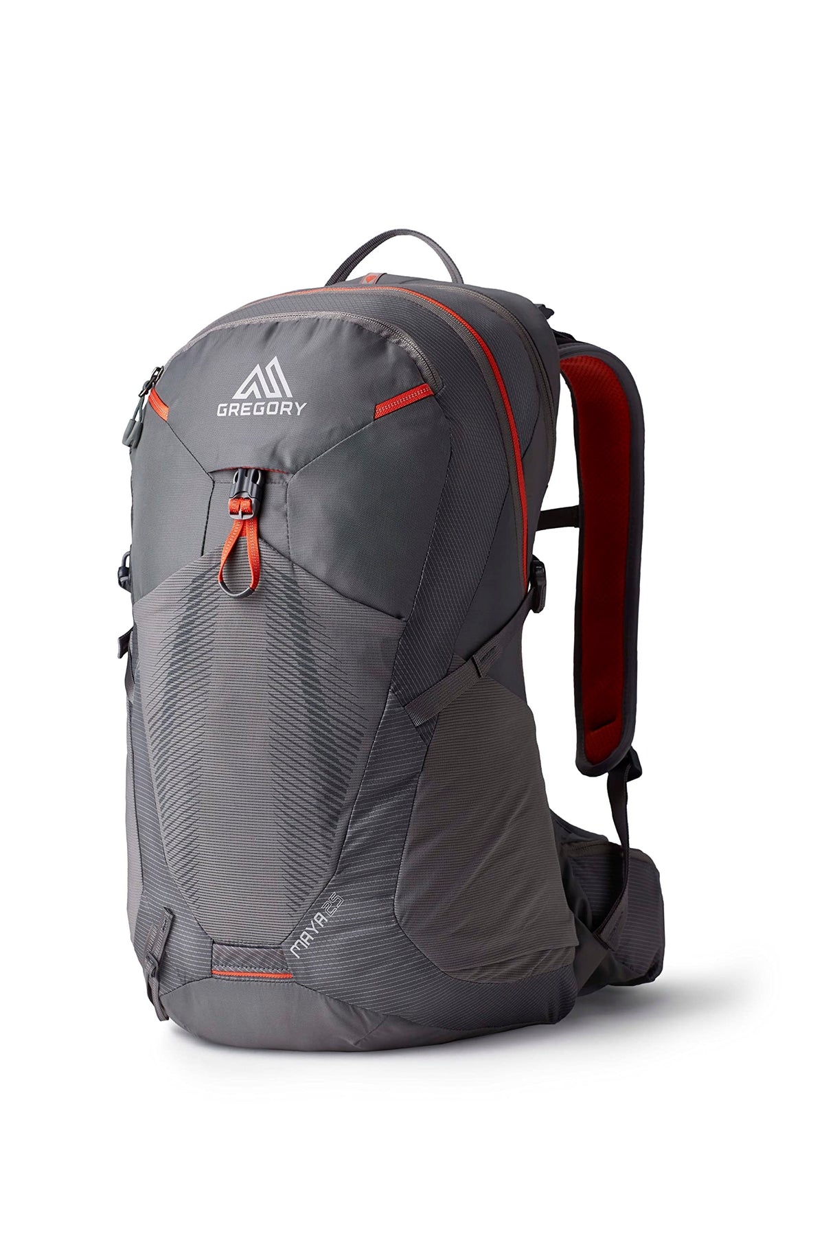 Gregory Maya 25L Women's Day Hiking Backpack, Ventilated Backpanel, Built-In Hydration Attachment for Water Bladder (Reservoir Not Included), One Size Fits All, Sunset Grey