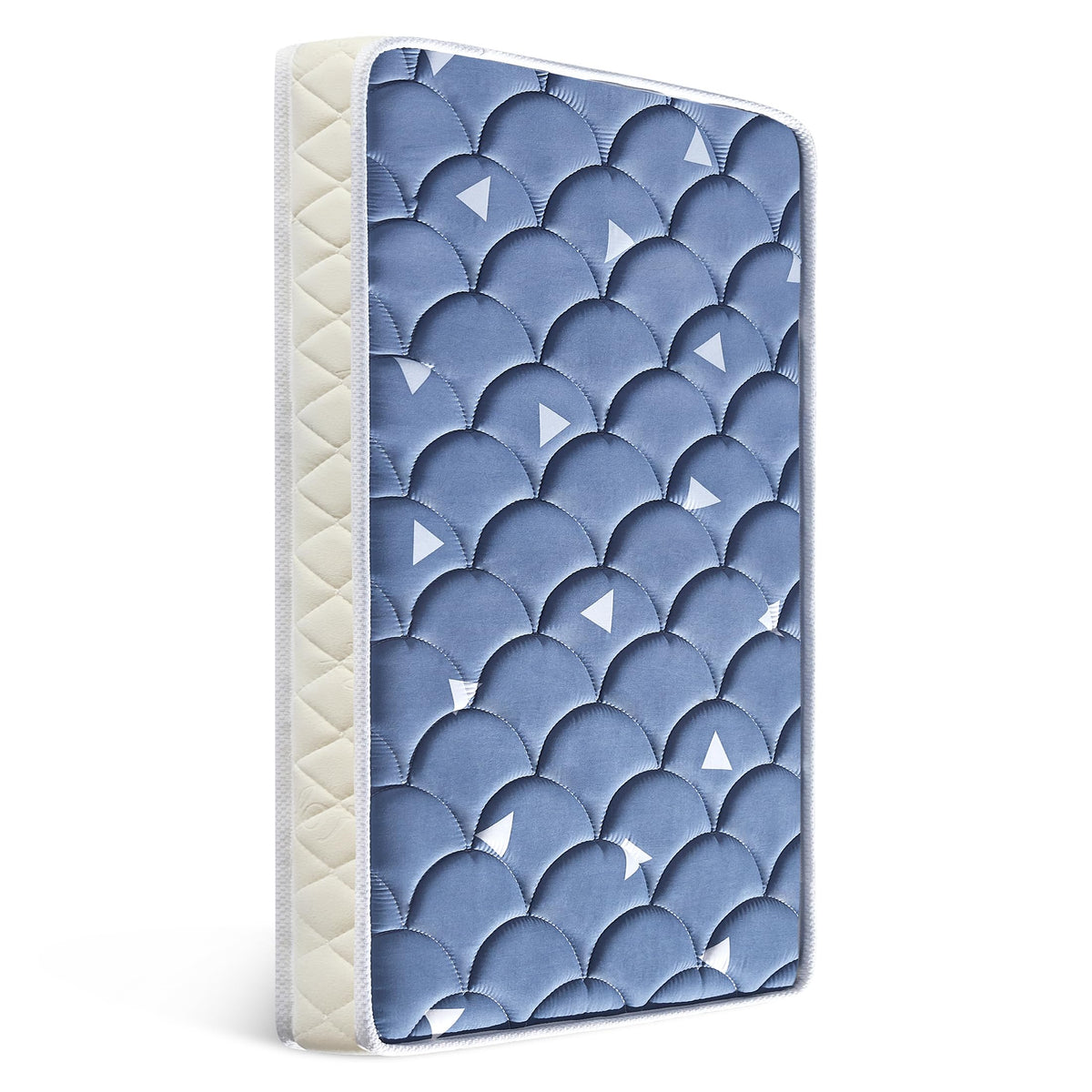 Mini Crib Mattress 38" x 24" x 4"- Firm Support and Comfort Premium Foam,Noiseless and Odorless,Hypoallergenic Mini Crib Mattress,Fits Mini and Portable Cribs,Dual Sided with Soft Breathable Fabric