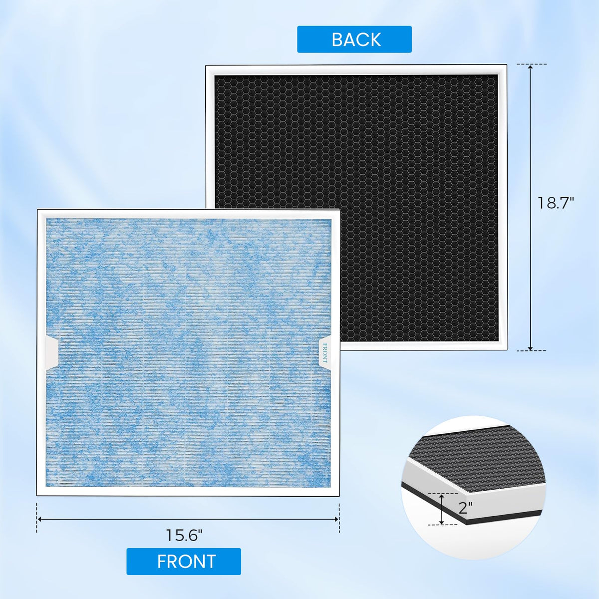CADPXS Shield-550 Air Scrubber Red and 3 PACK HEPA/Activated Carbon Filters Bundle