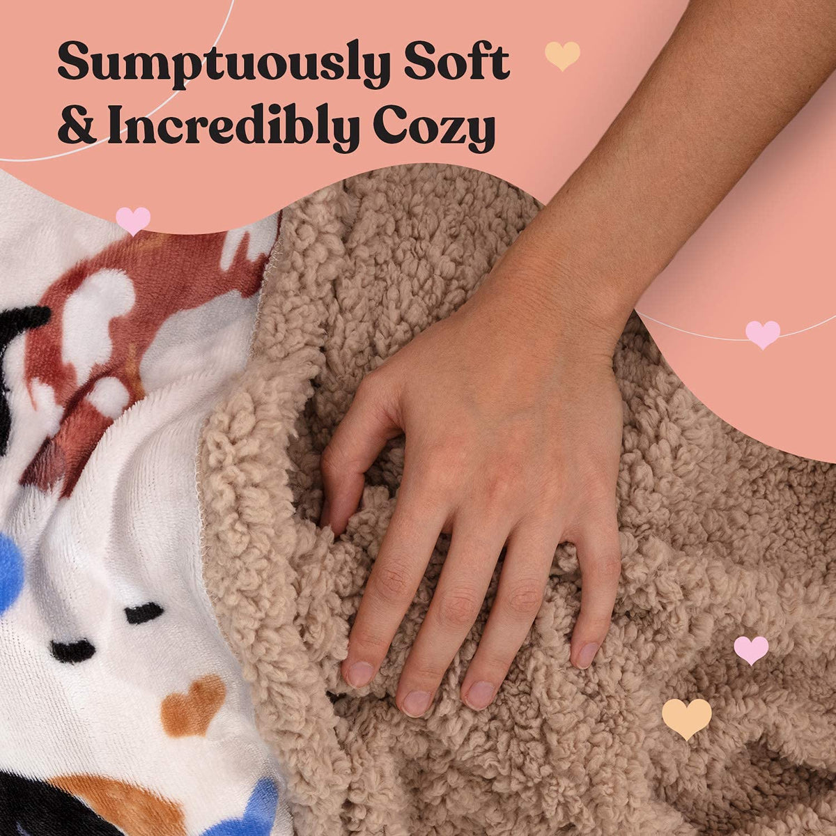 Horse Blanket for Girls - Perfect Horse Gifts for Girls - Soft & Cozy Lightweight 50x60 inch Throw Blanket, Loved by Kids and Granddaughters - Equestrian Gifts for Women