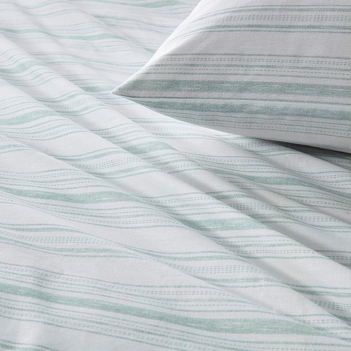 Comfort Spaces 100% Cotton Sheet Set Breathable, Lightweight, Soft with 12" Elastic Pocket Fits up to 14" Mattress, All Season Cozy Bedding, Matching Pillow Case, Twin Good Vibes 3 Piece