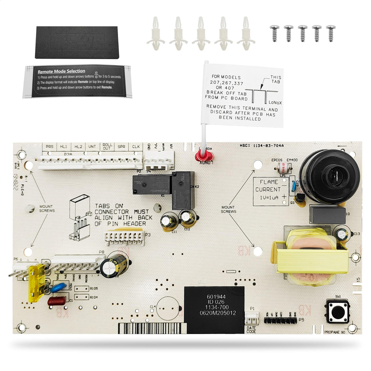 FARAMZ 2026 New Upgraded 013464F PC Board Control for Temperature Replacement for Raypak Digital Gas Heater Model 185B, 265B, 335B,405B,206A, 266A, 336A, 406A, 207A, 267A, 337A, and 407A
