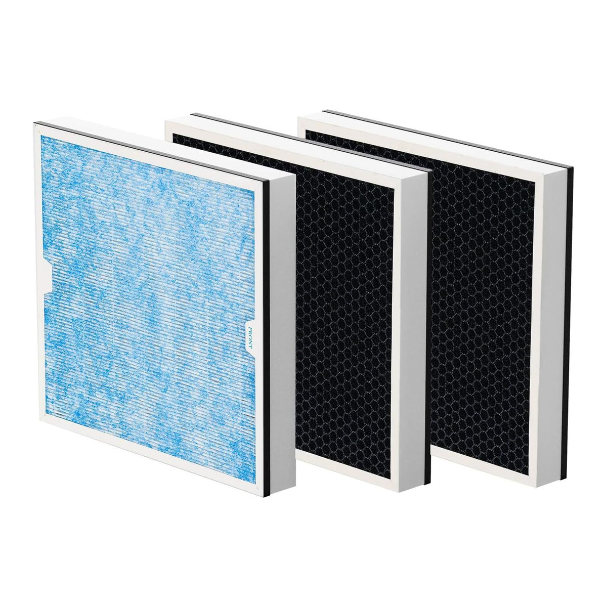ALORAIR 2-in-1 HEPA/Activated Carbon Filter Replacement Set for PureAiro HEPA Pro/Max 770/870/970Air Scrubber(3 PCS)