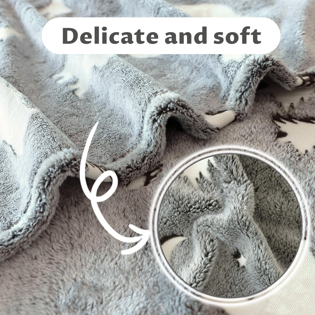 Bear Blanket Gifts for Women & Girls, Soft Warm Lightweight Plush Flannel Throw, Cozy Comfy Fuzzy Blanket for Bed, Sofa, Travel, Living Room, Home Decor, Christmas Birthday Gifts for Women & Girls
