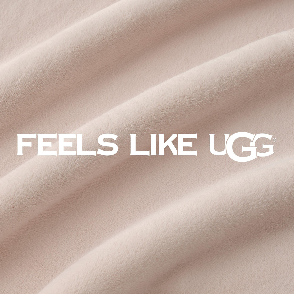 UGG Coco Plush Fleece Throw Blanket – Soft & Cozy Blanket for Couch, Bed & Sofa, Perfect for Home Decor, House Warming Gifts or Luxurious Birthday Gifts for Women, 50" x 70", Pink Himalayan Salt