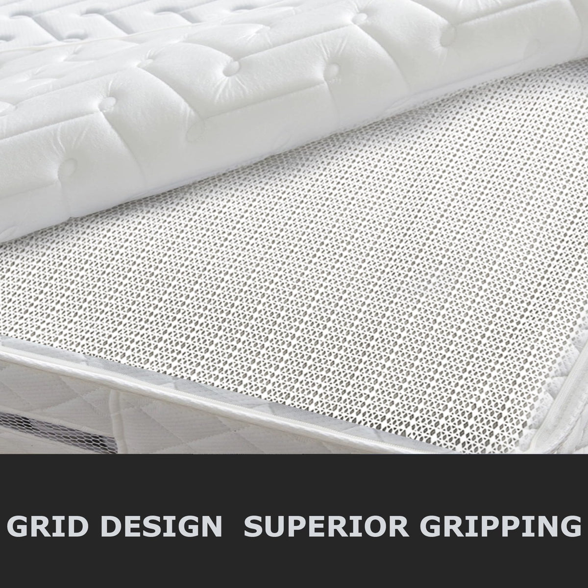 Non Slip Rug Pad Grippers - 5x6.5 Ft for Hardwood Floors, Mattress Slide Stopper Thick Carpet Pads Gripper for Tile Floors,Rug Grip for Area Rug,Sofa,Bed,Chair,Cushion Keep Your Rugs Safe and in Place