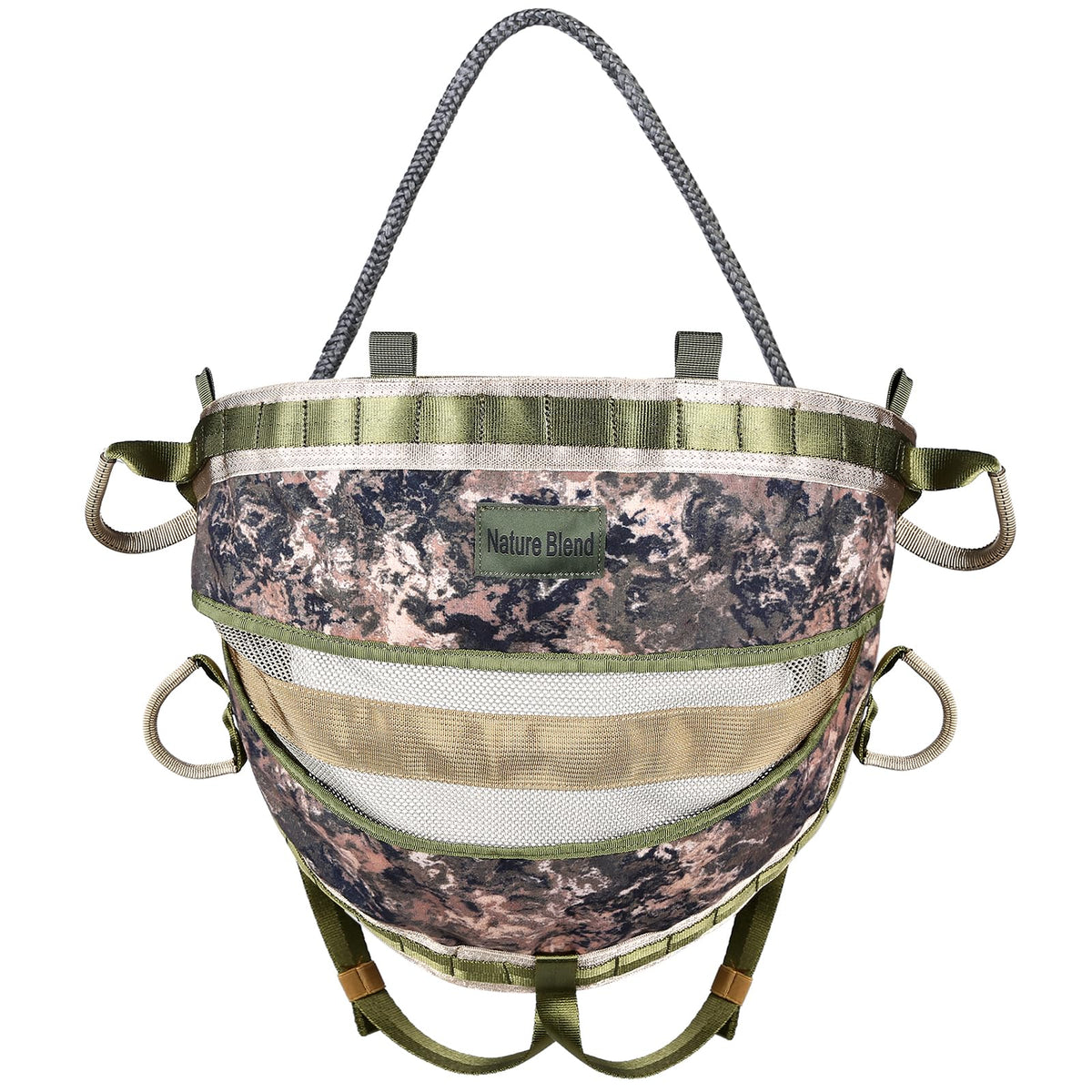 QOGIR Hunting Saddle, The Gen 2 Hunting Saddle: Comfortable Saddle Hunting, Lightweight Hammock Tree Climb Saddle, Includes Adjustable Bridge, Tree Stand Accessories, Saddle Hunting Accessories