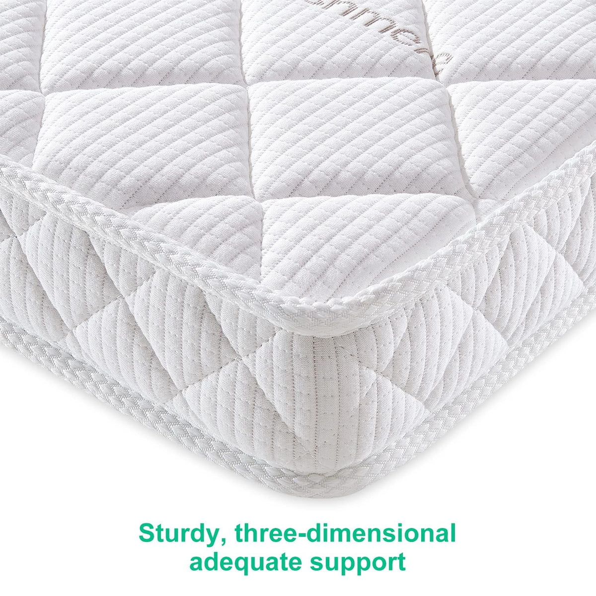 Letmxiu Premium Crib & Toddler Mattress,100% Knitted Fabric, Premium Fleece Surface-Hypoallergenic, 5" Thick Firm Soft Crib Mattress, Non-Toxic - Fits Standard Cribs & Toddler Beds
