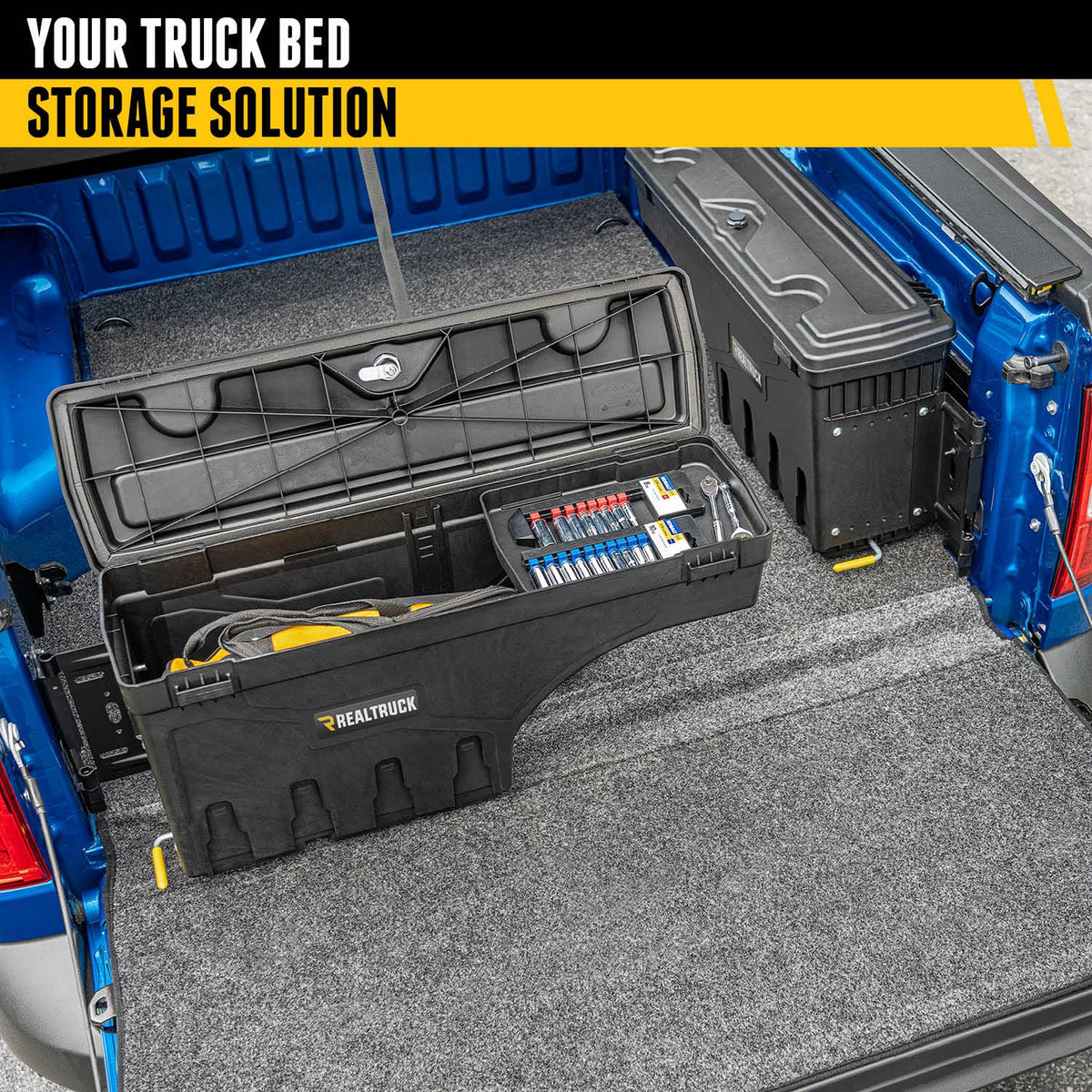 RealTruck Undercover SwingCase Truck Bed Storage Box | SC404D | Fits 2023-2025 Toyota Tundra (w/o Trail Edition Boxes) Drivers Side