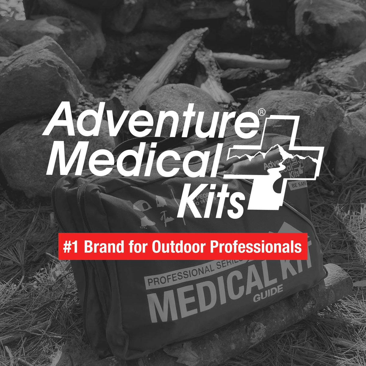 Adventure Medical Kits Pro Series Emergency Medical Kit - Guide I - First Aid Backcountry Medical Kit with C-Splint, CPR Mask, Stethoscope & More - Waterproof Medical Kit
