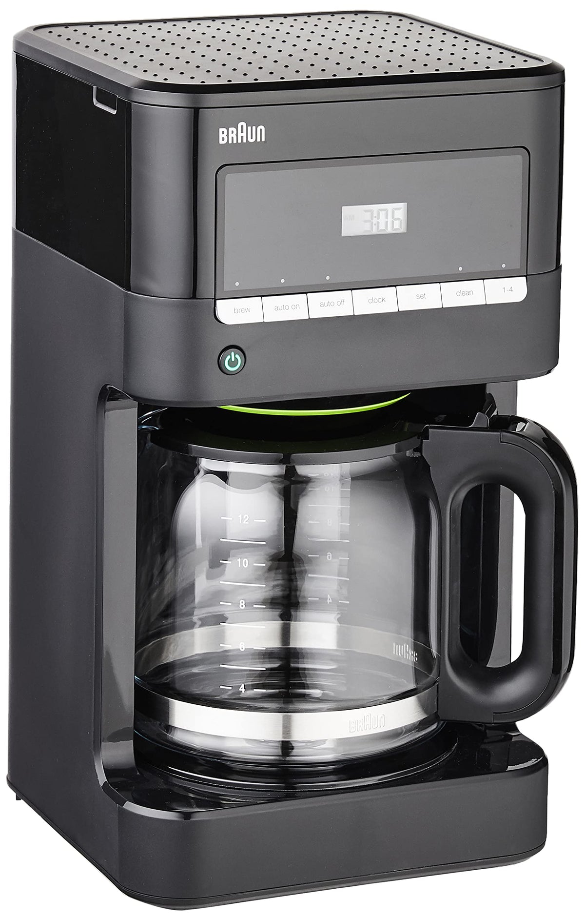 Braun Brew Sense 12-Cup Drip Coffee Maker (KF7000BK) Bundle