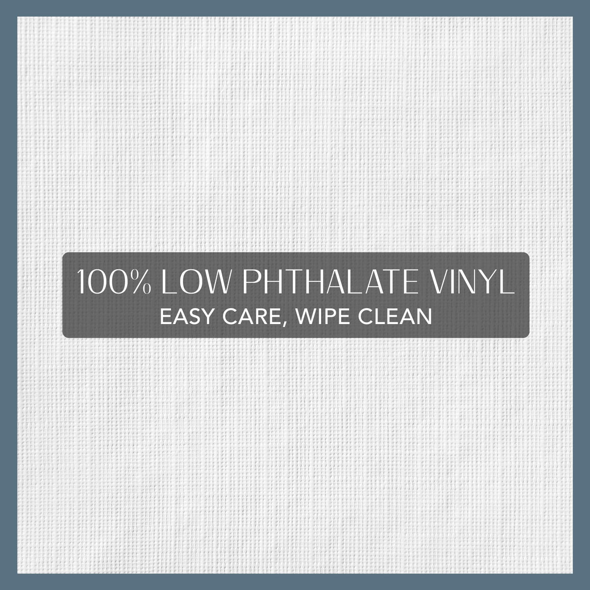 Threadmade Embossed Vinyl Cushioned Flannel Backing Tablepad, White - 52" W x 120" L