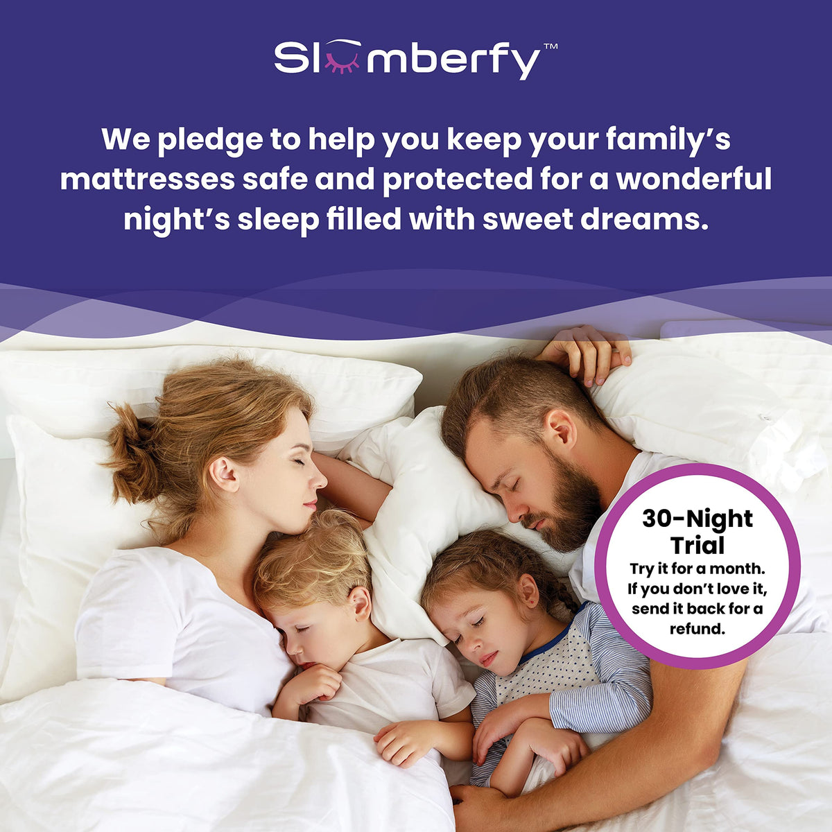 Twin XL Size Waterproof Viscose Made from Bamboo Mattress Encasement by Slumberfy - Premium Skin-Safe Mattress Protector with 360° EZ Zipper Bug, Zippered Encasement (39x80 in)