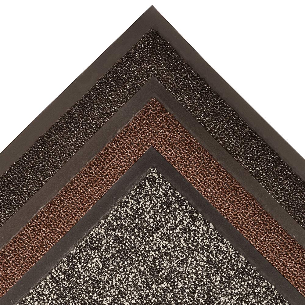 Notrax 231 Prelude Indoor/Outdoor Entrance Mat, for Home or Business, 3' x 5', Black