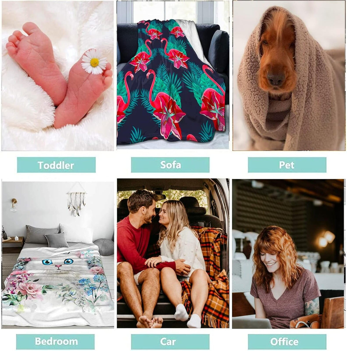 Gbuzozie Pink and Black Tie Dye Fleece Blanket Lightweight Ultra-Soft Throw Blanket for Sofa Couch Bed Camping Travel - Super Soft Cozy Microfiber Blanket 50"X40"