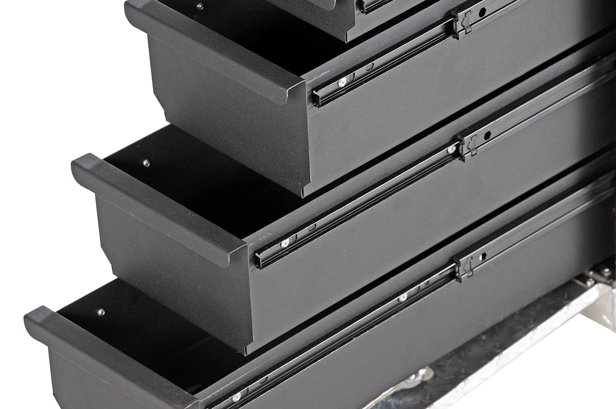 Dee Zee DZ95DA Aluminum Wheel Well Tool Box w/ Drawers