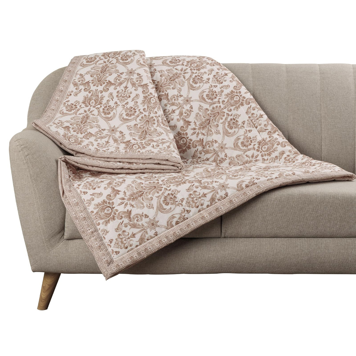 Maison d' Hermine Throw Blanket for Couch Lightweight Soft Warm Breathable Cotton Throw Blankets for Bed Girls Boys Women Men Gifts Sofa Travel Living Room Spring Summer (Allure, 60" X 80")