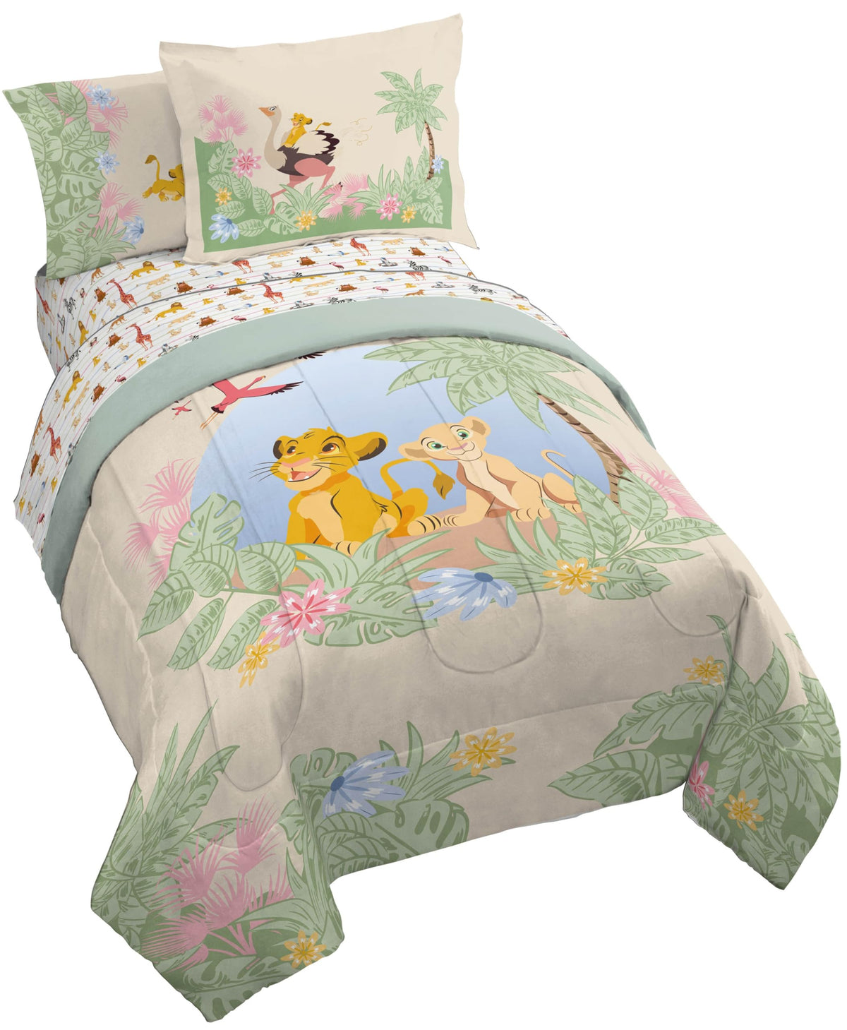 Jay Franco Kids Bed Set, Multi, Lion King, 7 Piece Full