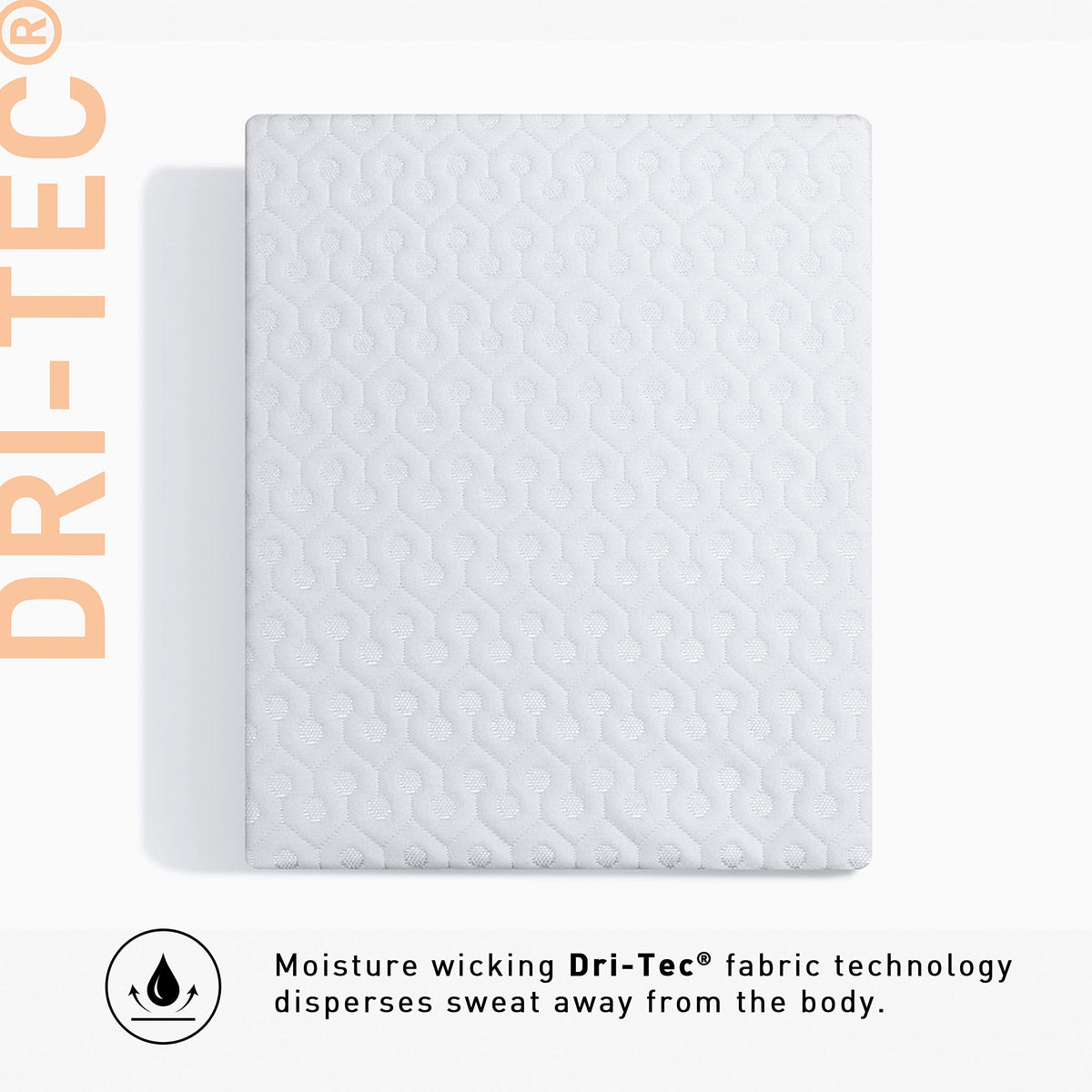 Bedgear Dri-Tec Waterproof Mattress Protector– Cooling Moisture-Wicking Mattress Cover | Breathable Noiseless Mattress Pad with Deep Pocket Fit up to 18" | Adjustable Base & Machine Washable - Queen