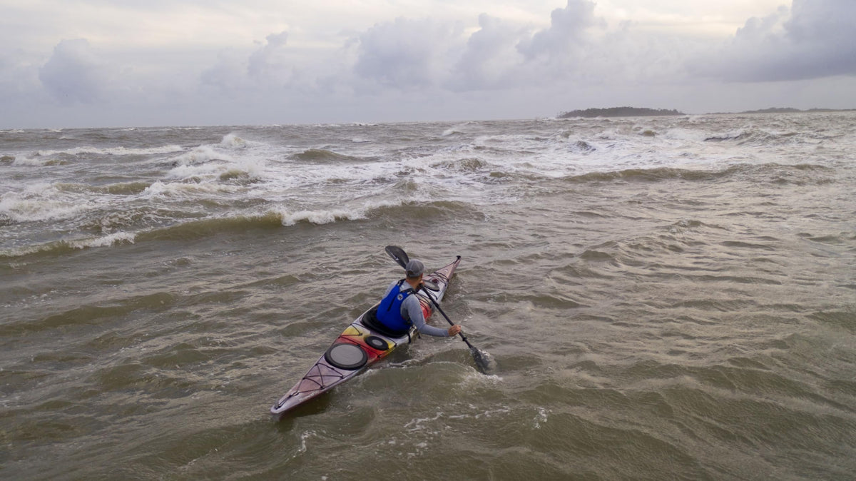 Wilderness Systems Tempest 170 | Sit Inside Touring Kayak | Adjustable Skeg - Phase 3 Air Pro Seating | 17' | Breeze Blue