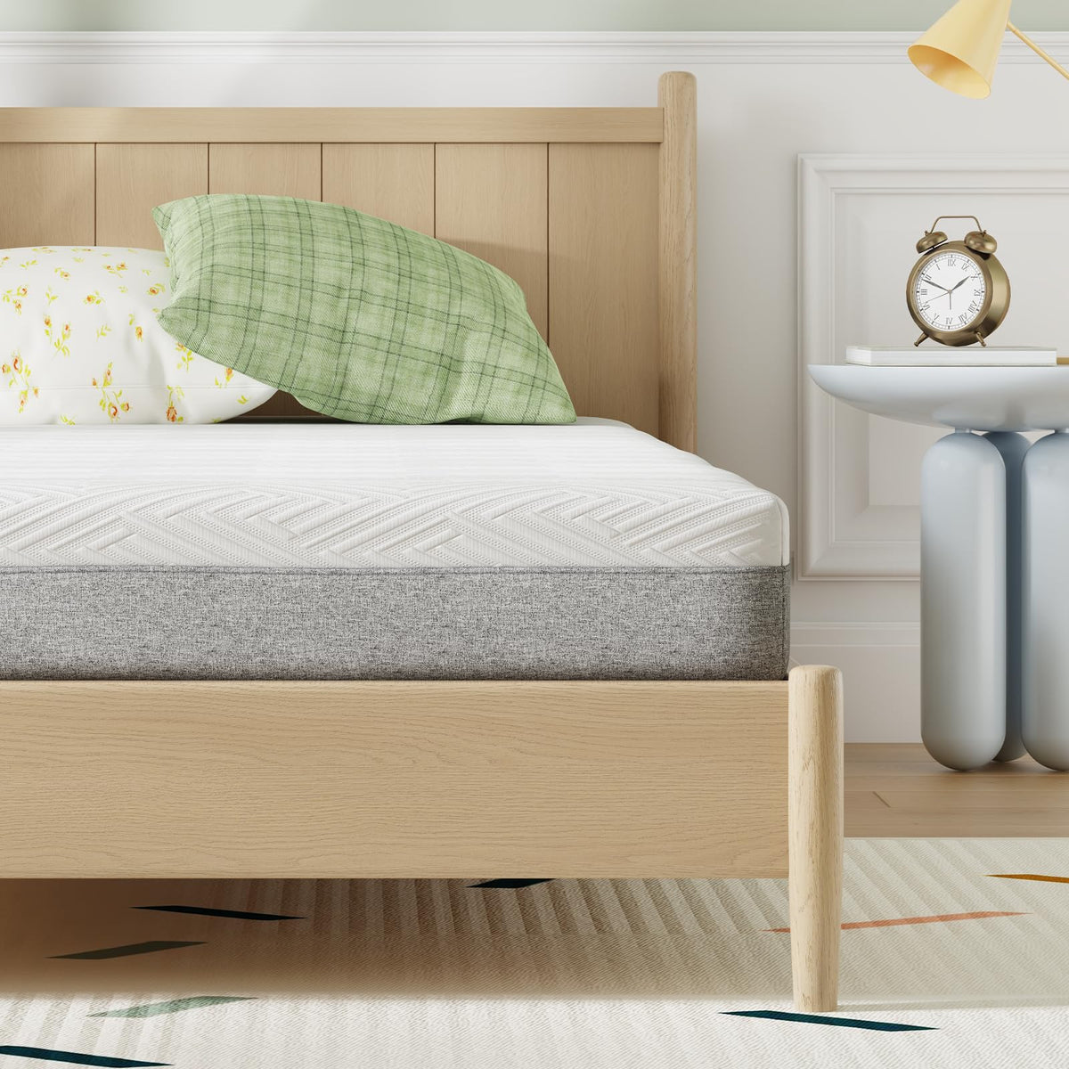 Novilla Twin Size Mattress, 6 Inch Twin Mattress, Gel-Infused Memory Foam Mattresses in a Box for Pain Relief & Enhanced Support & Cooling Sensation, CertiPUR-US Certified