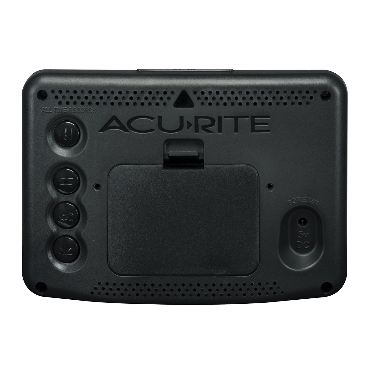 AcuRite 02027AIM Color Weather Station with High Low Temperature and Humidity with Moon Phase, Dark Themed , Black Display