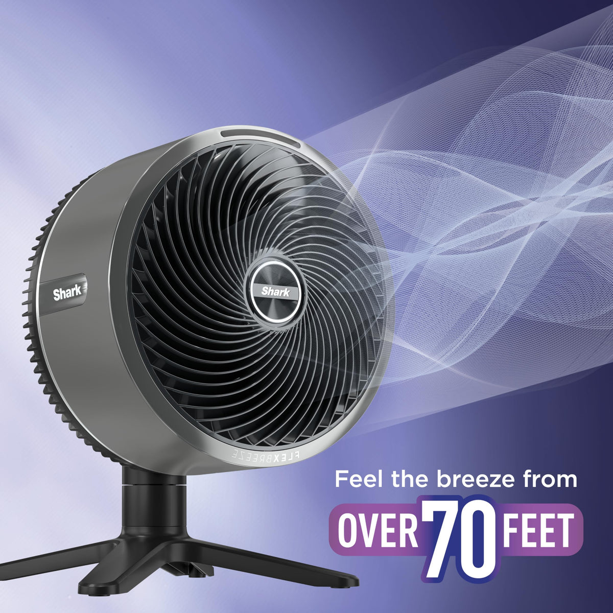 Shark FlexBreeze TableMate Portable Tabletop Fan, Outdoor, Indoor, Corded & Cordless Tabletop Fan, Quiet, Powerful, 70ft Range, Up to 24 Hours of Battery Runtime, for Home,Office and Bedroom, FA151BRN