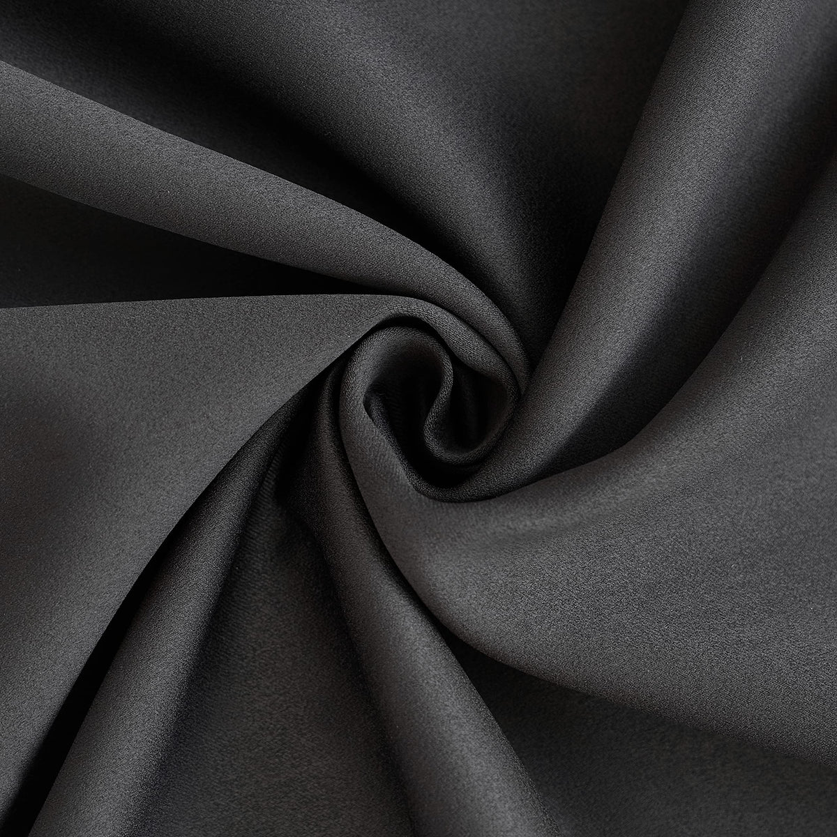 Jubilantex Full Blackout Curtains + Leaf Sheer Window Panels, Mix and Match Style Double Layer Window Treatment Sets for Bedroom Living Room, 4 Panels 52" W x 63" L, Black and Black