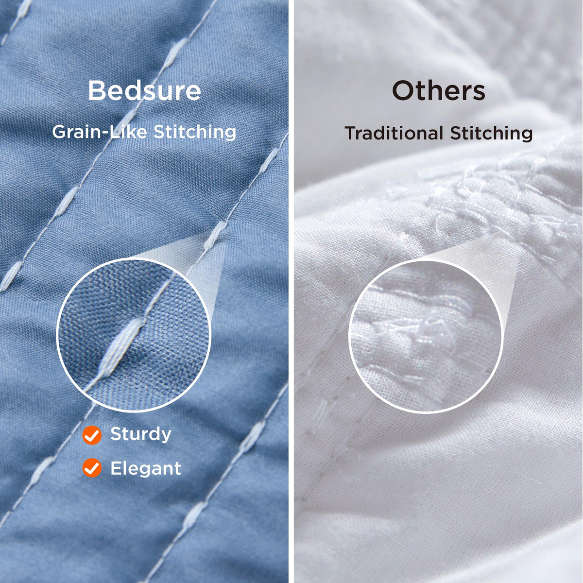 Bedsure Bedspreads Queen Size - Queen Quilt Bedding Set, Bedspread Coverlet, Lightweight Summer Comforter, 3-Piece Set with 90"x96" Coverlet & 2 Pillow Shams, All-Season Soft Microfiber, Blue