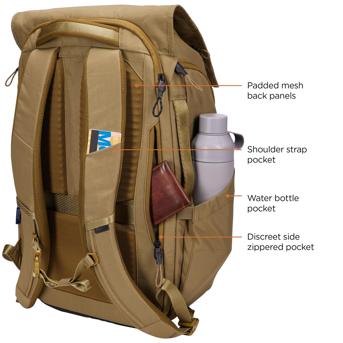 Thule Paramount 27L Backpack - Commuter Backpack - Fits 16" laptops
