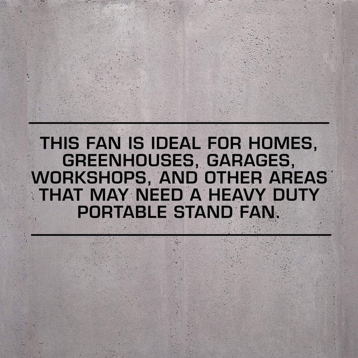 Hurricane Pro High-Velocity Oscillating Metal Stand Fan w/ 3-Speed Setting, 20" - Heavy-Duty Cooling Pedestal Unit w/ 4500 CFM, Adjustable Tilt & Height for Home, Garage, Gym & Workshop