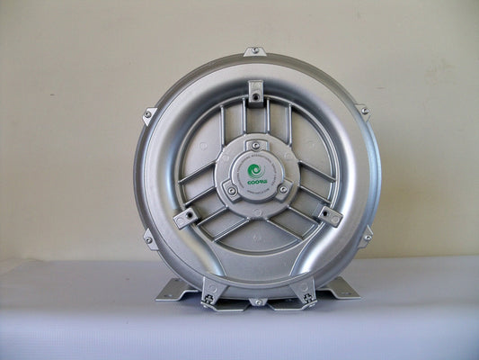 1.27 Hp Regenerative Blower, 220V/1Phase, 103 Cfm, 56"H2O Max Press, Goorui-USA GHBH 1D2 12 1R4
