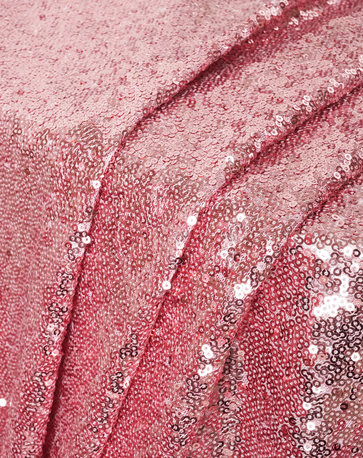 Eternal Beauty Fuchsia Pink Tablecloth, 50x80 Inch Sequin Rectangle Table Cover for Mother's Day Cake Dessert Exhibition Party Birthday Events