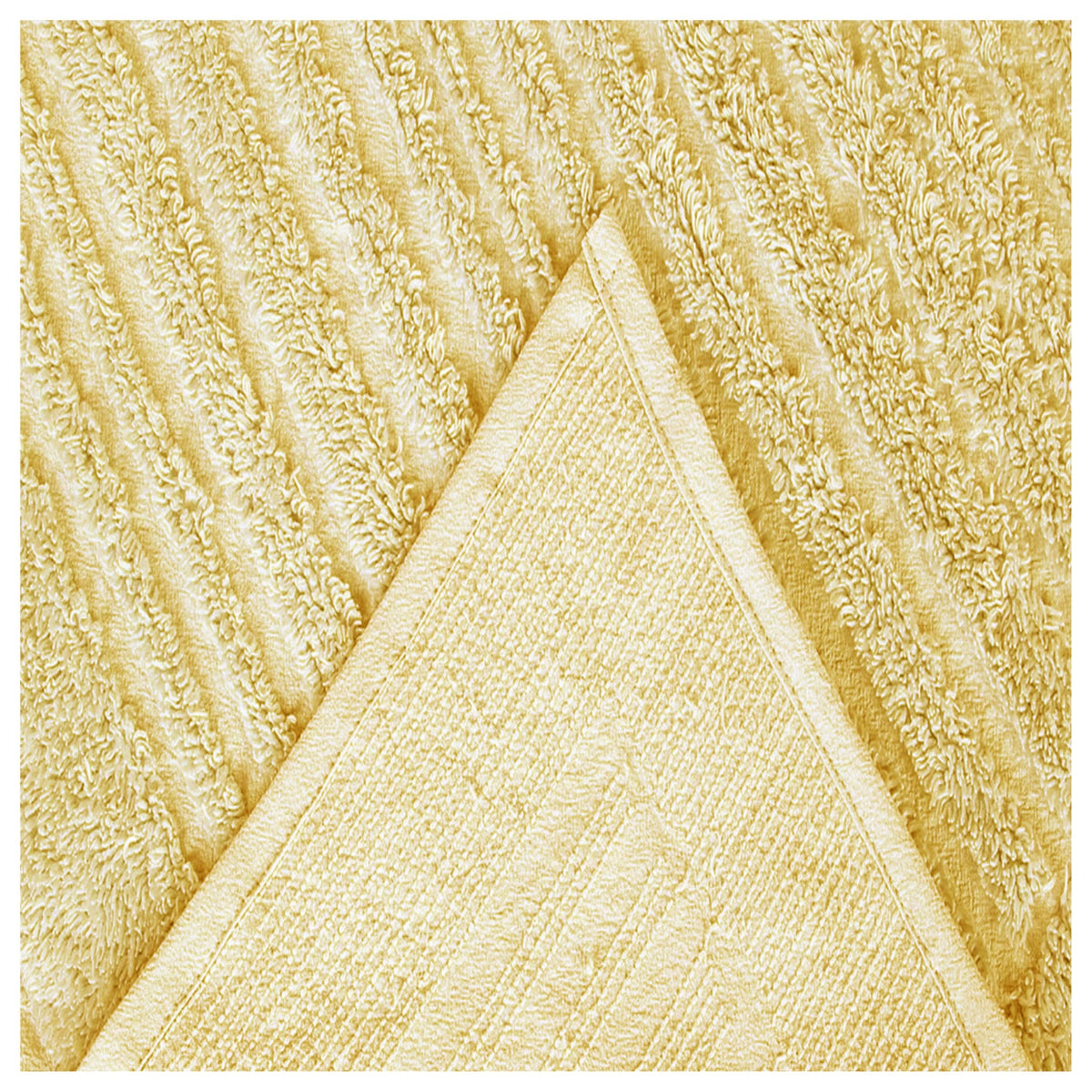 Better Trends Medallion Chenille Bedspread Queen Size 102" x 110", 100% Cotton Tufted Coverlet, Soft Lightweight Bedding Cover for Bedroom Décor Yellow