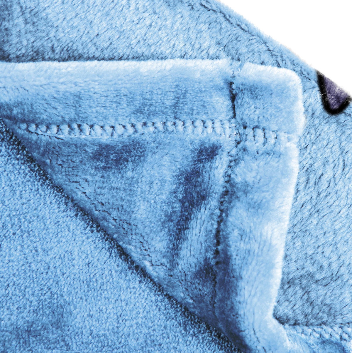 Jay Franco Kids Plush Throw Blanket – Soft & Cozy Fleece Throw for Bedroom & Couch Décor, Official Licensed Product, Blue - Bluey, 60x90 - Large Blanket