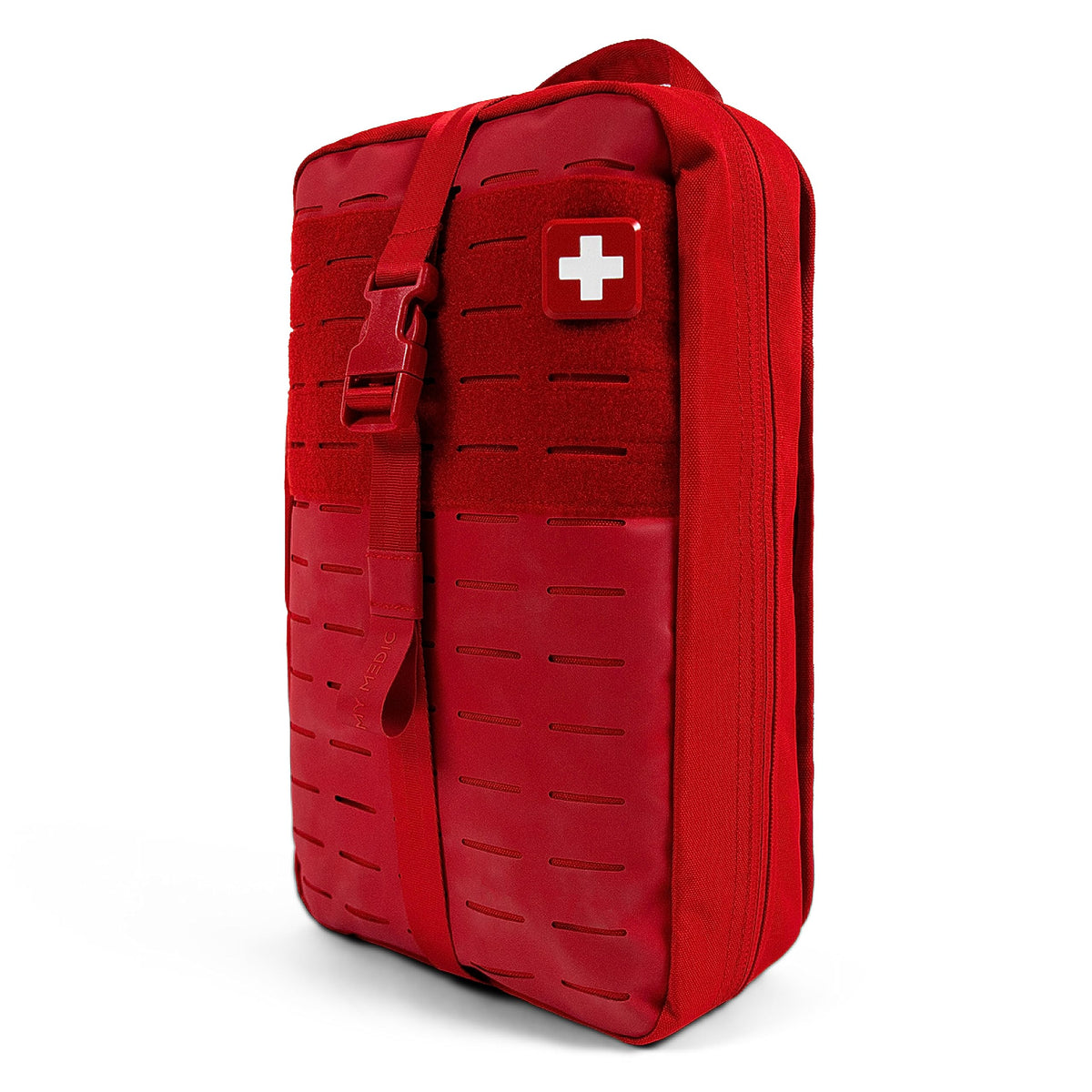 My Medic MYFAK Large Medical Kit (PRO) - Emergency First Aid Survival Essentials & Travel Bag Supplies | EMT Rescue Items for Any Car, Home or Office - Red