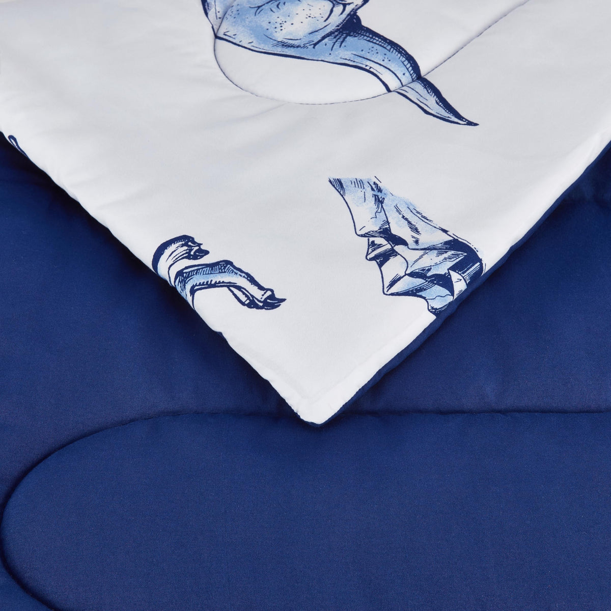 Amazon Basics 2-Piece Soft Microfiber Kid's Comforter and Pillow Sham Set, Twin, Dinosaurs, Animal Print