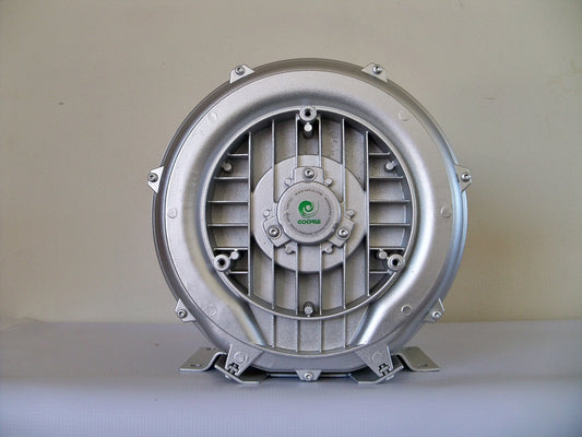 1.1 Hp Regenerative Blower 220V/1Phase, 71 Cfm, 64"H2O press. Goorui-USA GHBH 001 12 1R3