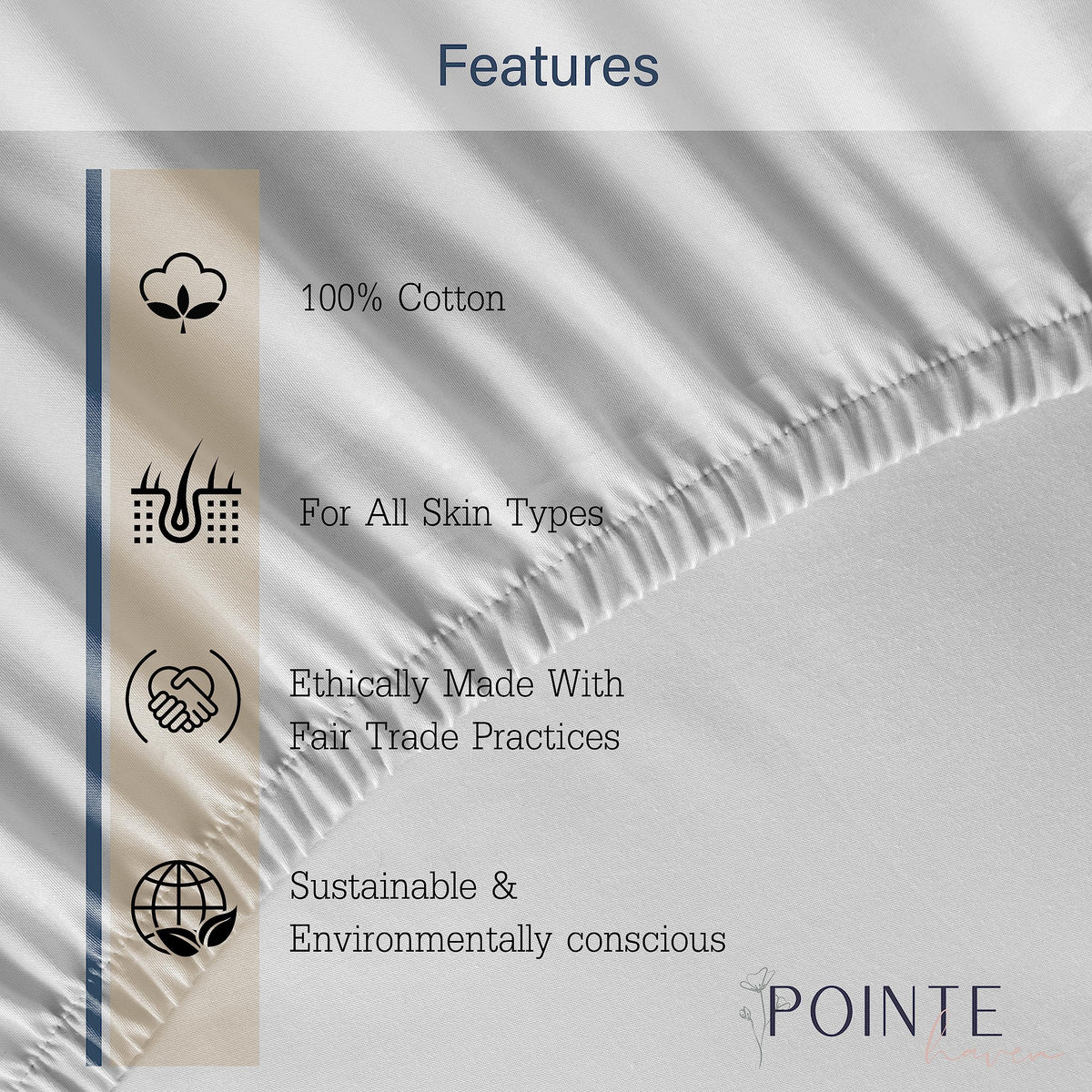 Pointehaven Heavy Weight 100-Percent Cotton Flannel 1 pc, Queen Sheet Set, Chocolate