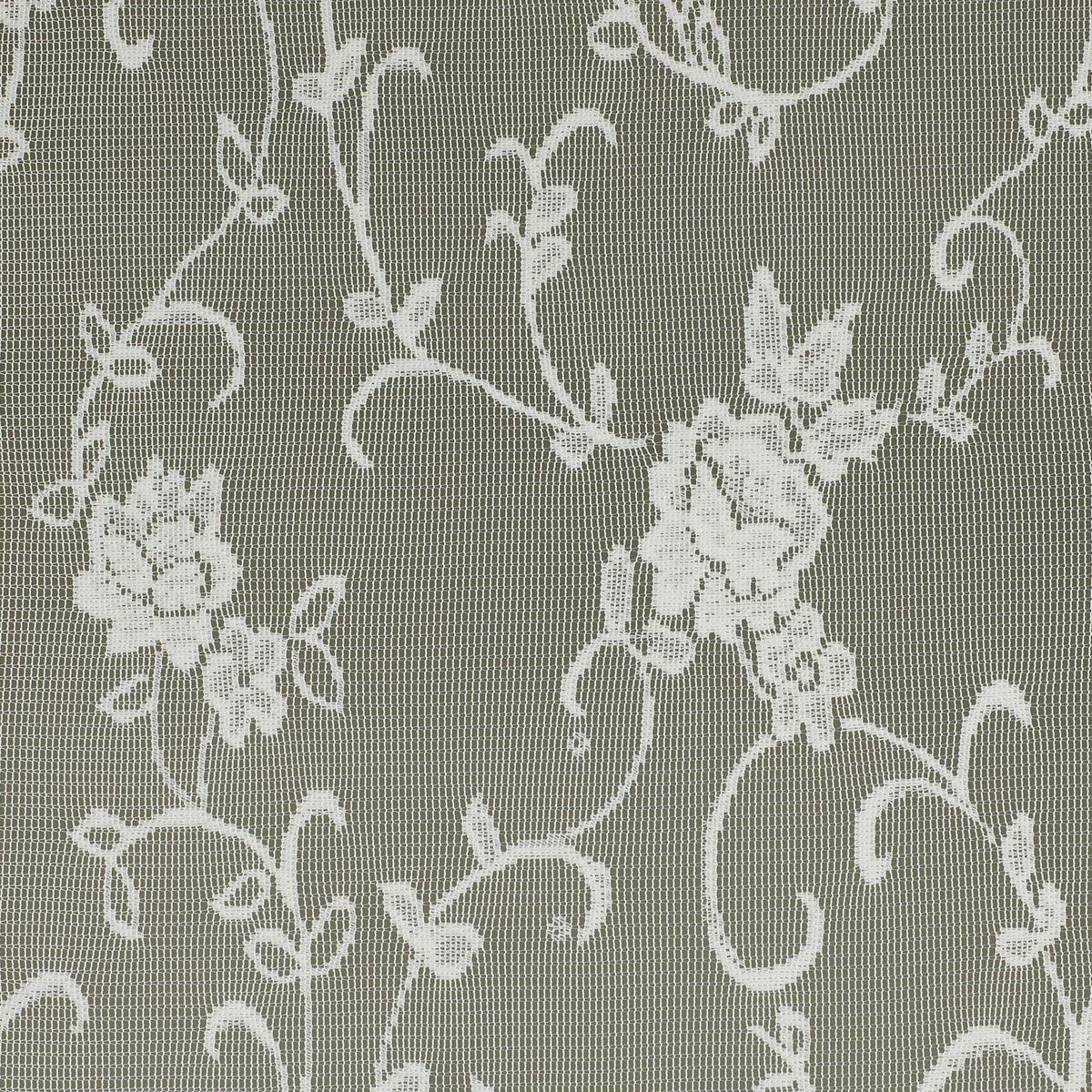 Luxury Sheer Polyester Enchanting Roses Lace Window Treatment | 3 Piece Set: Scallop Valance, 63L Swag Pair, and 63L Panel | Classic Flower | Ivory | Rod Pocket | Machine washable | Light Filtering