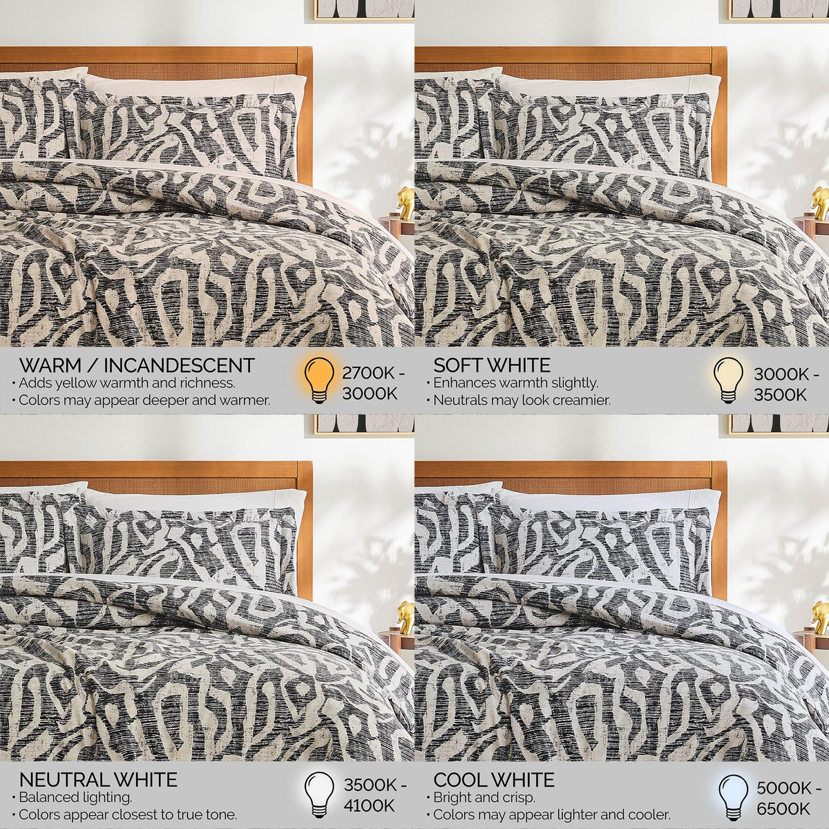 Southshore Fine Living, Inc. Oversized Cal King Duvet Cover Set - Grey California Duvet Cover with Zipper Closure - Pet Hair Resistant Bedding with 2 Pillow Shams, Machine Washable - Khari Slate