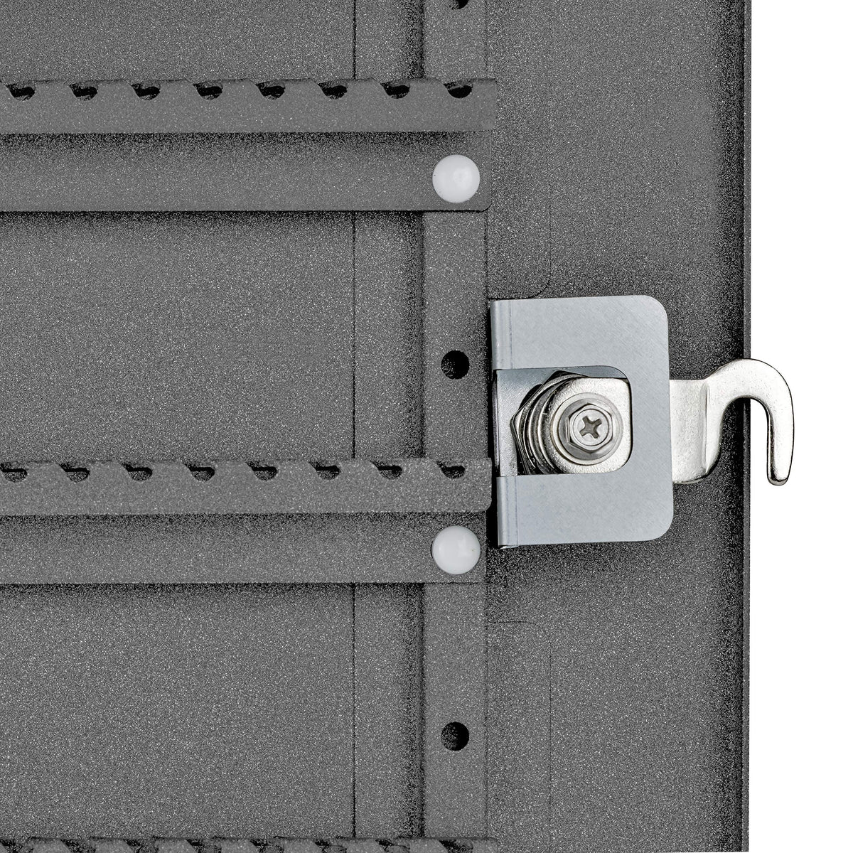 Mail Boss 8152 - Key Boss - Heavy Duty Commercial Grade Steel High Security Adjustable Key Cabinet - 105 Position Key Organizer Drop Box Locking Safe, with Combination Lock, Granite