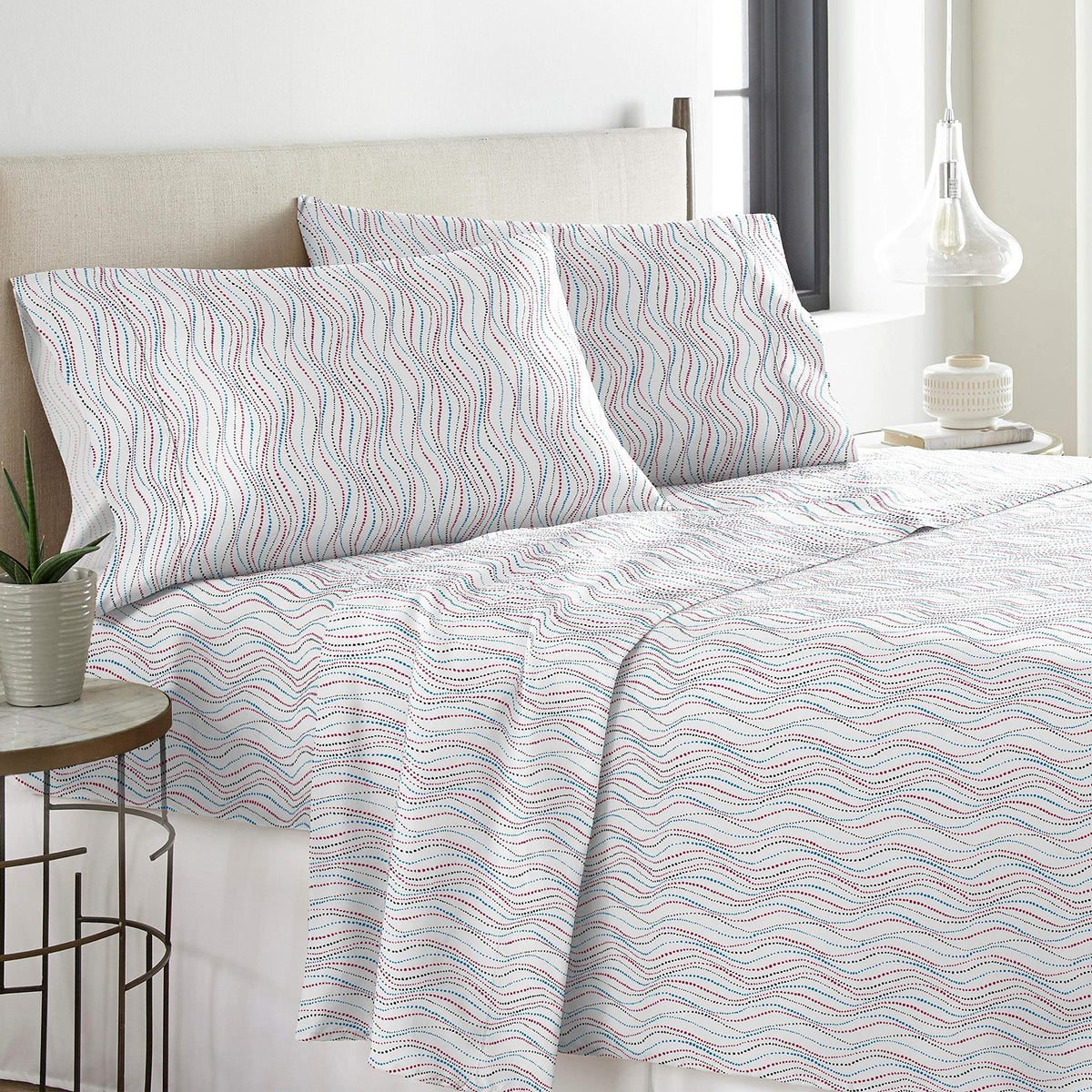 Pointehaven Flannel 170 GSM Sheet Set,Twin Metro