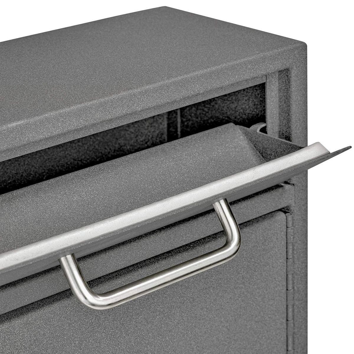 Mail Boss 8152 - Key Boss - Heavy Duty Commercial Grade Steel High Security Adjustable Key Cabinet - 105 Position Key Organizer Drop Box Locking Safe, with Combination Lock, Granite